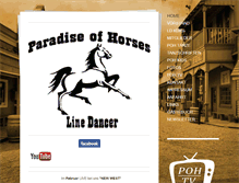 Tablet Screenshot of paradise-of-horses.at